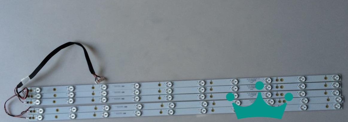 LED Strips For 43LH500T 43PFT4131 43PFS5301 GJ-2K15-2K16-430-D510-V4 LB43013 LB43003V4 LB43013 LB